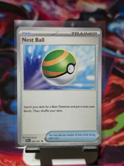 Nest Ball 084/091 Paldean Fates Pokemon TCG Near Mint English - Image 1
