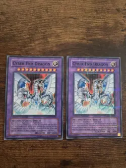 Yu-Gi-Oh Cyber End Dragon MF02-EN003 Parallel Rare Limited Edition Lp/nm - Image 1