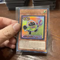 Yu-Gi-Oh! Lollipo Yummy JUSH-EN018 Ultra Rare 1st Edition Near Mint Condition - Image 1