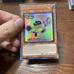Yu-Gi-Oh! Lollipo Yummy JUSH-EN018 Ultra Rare 1st Edition Near Mint Condition - Image 2