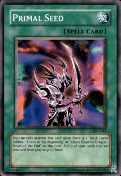 Primal Seed - IOC-042 - LP - YuGiOh - Image 1