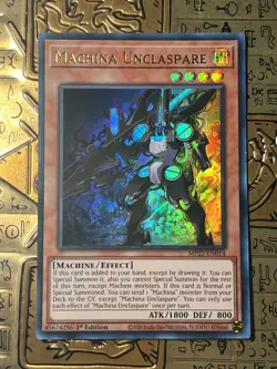Yugioh! Machina Unclaspare - MP22-EN014 - Ultra Rare - 1st Edition Near Mint - Image 1