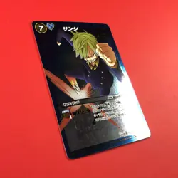2011 Bandai | One Piece (SANJI) 48/85 | Holo Miracle Battle Carddass Card - Image 3