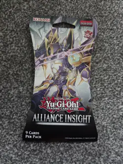 YU-GI-OH TRADING CARD GAME:ALLIANCE INSIGHT 9 CARD BOOSTER PACK(NEW&SEALED) - Image 1
