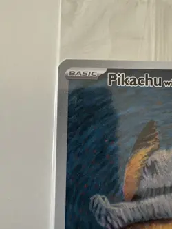 Pokemon TCG SVP085 Pikachu Grey Felt Hat Van Gogh Promo Card – Sealed / Unopened - Image 3