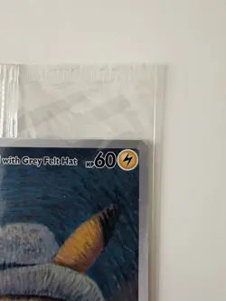 Pokemon TCG SVP085 Pikachu Grey Felt Hat Van Gogh Promo Card – Sealed / Unopened - Image 5