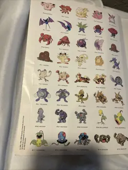 Vintage Pokemon & Dragonball Z 1990’s-2000 Card Poster Sticker Lot Topps Chrome - Image 2