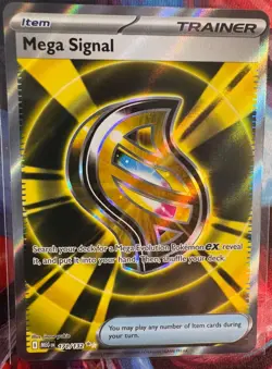 Mega Signal - 171/132 - Ultra Rare - Mega Evolution - NM/M - Pokemon Card - Image 1