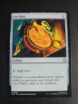Sol Ring Uncommon MTG Ninja Turtles Commander - Image 1
