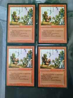 MTG Magic the Gathering - 4 x Goblin Chirurgeon Art 1 - Fallen Empires - Ex - Image 1
