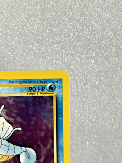 Kingdra Holo Rare 8/111 Neo Genesis WOTC Vintage Pokemon Card 2000 LP - Image 4