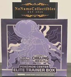 Pokemon Center Chilling Reign Elite Trainer Box - ETB (Shadow Rider Calyrex) New - Image 1
