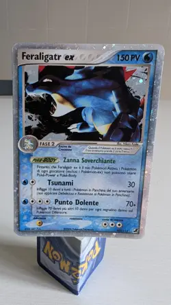 Carta Pokemon Feraligatr Ex 103/115 EX Forze Segrete 103/115 Holo Good Ita - Image 1