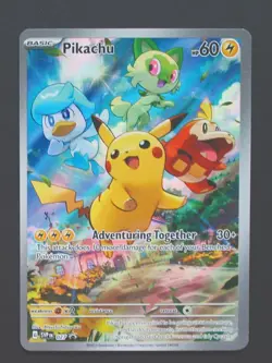 Pikachu SVP027 - Scarlet & Violet Promo Cards Pokemon TCG - NM - Image 1