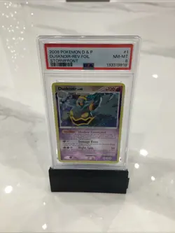 2008 Pokemon D&P Dusknoir - Reverse Foil Stormfront #1/100 PSA 8 - Image 1