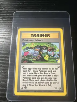 Pokemon March 102/111 1st Edition Neo Genesis WOTC Vintage Pokemon - Image 1