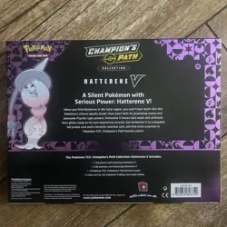 Pokemon TCG Champions Path Collection - Hatterene V Box Sealed - NEW - Image 2