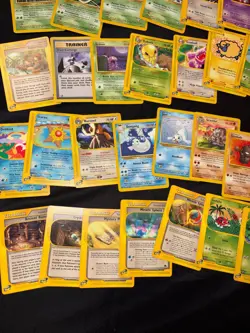 Lotto 77 Carte Pokemon Vintage Comuni e Non Comuni Tutte ENG Tutte NEARMINT - Image 2