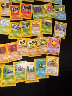 Lotto 77 Carte Pokemon Vintage Comuni e Non Comuni Tutte ENG Tutte NEARMINT - Image 4