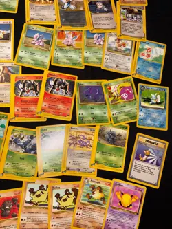 Lotto 77 Carte Pokemon Vintage Comuni e Non Comuni Tutte ENG Tutte NEARMINT - Image 5