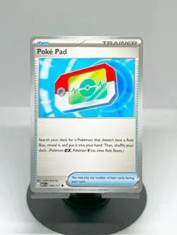 Pokemon TCG Poke Pad Trainer Item 198/217 Ascended Heroes - Image 1