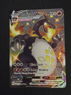 Pokemon TCG Shining Fates Charizard VMAX SV107/SV122 Shiny Vault NM - Image 2