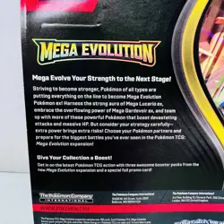 Pokemon TCG - Mega Evolution 3 Pack Blister - Golduck Promo - Factory Sealed - Image 3