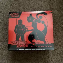 DESTINED RIVALS ELITE TRAINER BOX - Pokemon Center Sealed ETB Pokemon TCG HK - Image 1