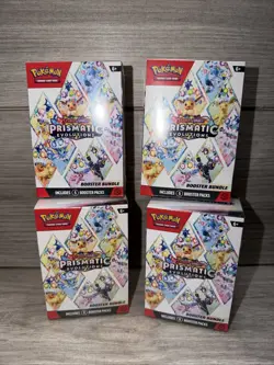 POKEMON TCG SCARLET VIOLET PRISMATIC EVOLUTIONS BOOSTER BUNDLE Factory SEALED - Image 1