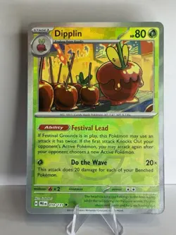 Pokemon TCG Dipplin Sv: Prismatic Evolutions 010/131 Holo Master Ball HP80 - Image 1