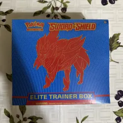 Pokemon TCG: Sword & Shield Base Set ETB Elite Trainer Boxes Zacian & Zamazenta - Image 3