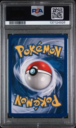 1999 POKEMON BASE SET SHADOWLESS #6 GYARADOS-HOLO PSA 5 - Image 2