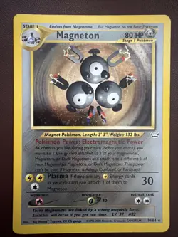 Magneton 10/64 Neo Revelation Holo Rare Unlimited WOTC Pokemon TCG - Image 1