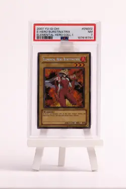 2007 Yu-Gi-Oh! E-Hero Burstinatrix Elemental Hero Coll. 1 EHC1-EN002 PSA 7 NM - Image 1