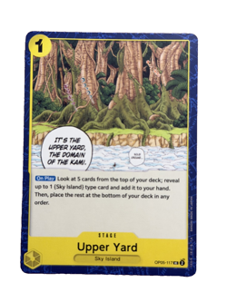 New: One Piece CCG Upper Yard OP05-117 Awakening of the New Era Regular Uncommon - Image 1