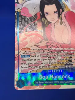 One Piece Illustration Box Vol 1 Boa Hancock ST17-004 Alternate Alt Art Promo NM - Image 4