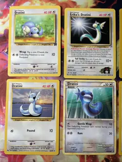 6x Dratini Card Bundle Lot 1999-2010 Pokemon TCG - Image 2