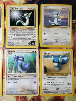 6x Dratini Card Bundle Lot 1999-2010 Pokemon TCG - Image 3
