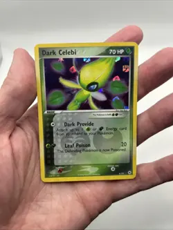 4/101 Dark Celebi Hidden Legends Pokemon TCG Reverse Holo Rare LP Card - Image 3