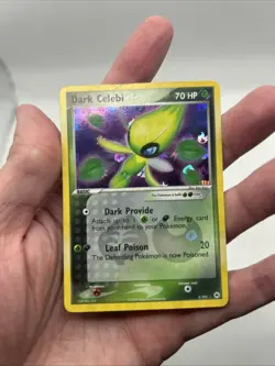 4/101 Dark Celebi Hidden Legends Pokemon TCG Reverse Holo Rare LP Card - Image 4