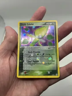 4/101 Dark Celebi Hidden Legends Pokemon TCG Reverse Holo Rare LP Card - Image 5