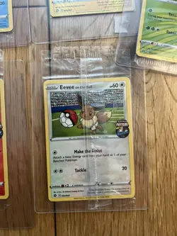 Pokemon Futsal On The Ball Football Complete Set, 5 Promo Cards All Sealed - Image 3