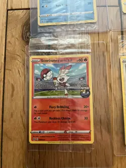 Pokemon Futsal On The Ball Football Complete Set, 5 Promo Cards All Sealed - Image 5