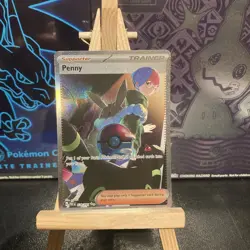 Pokemon TCG - Penny 239/091 - Paldean Fates - Special Illustration Card - Image 1