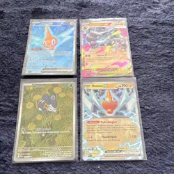 Mega Charizard X EX. Rotom EX. Nymble Phantasmal Flames bundle 4 cards - Image 2