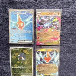Mega Charizard X EX. Rotom EX. Nymble Phantasmal Flames bundle 4 cards - Image 3