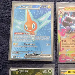 Mega Charizard X EX. Rotom EX. Nymble Phantasmal Flames bundle 4 cards - Image 4