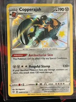 Pokemon TCG Shining Fates Bunnelby Holo Shiny Holo Rare SV097/SV122 - Image 1