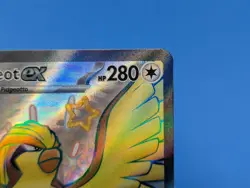Pidgeot ex 221/091 Pokemon TCG 2024 Paldean Fates Shiny Ultra Rare Near Mint - Image 3