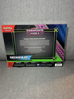 Pokemon Shrouded Fable Greninja ex Special Illustration Collection Box - TCG | - Image 2